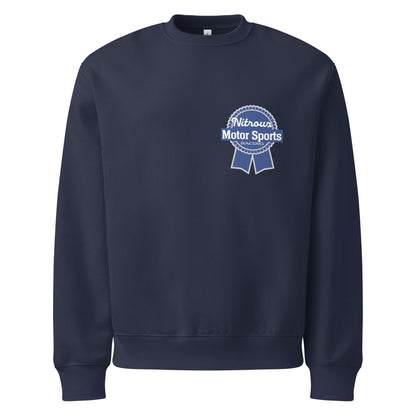 Nitrous Blue Ribbon Parody Sweatshirt