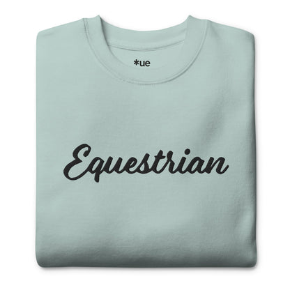 Unisex Premium Sweatshirt - Equestrian - Lighter Hues