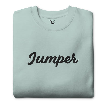 Unisex Premium Sweatshirt - Embroidered - Jumper (Lighter Hues)