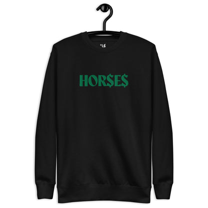 Unisex Premium Sweatshirt - Embroidered - HOR$E$