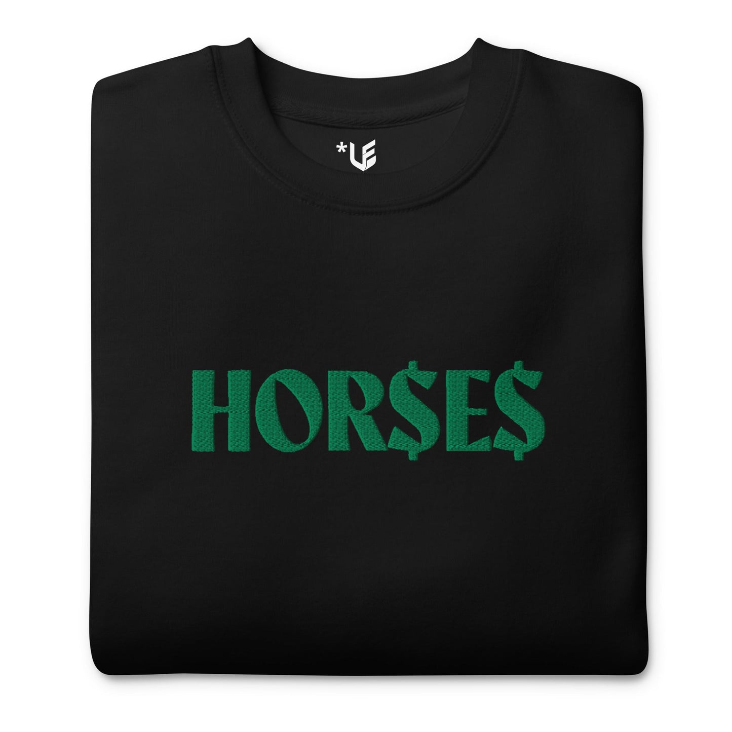 Unisex Premium Sweatshirt - Embroidered - HOR$E$