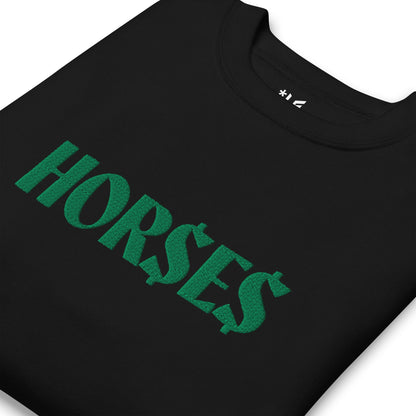 Unisex Premium Sweatshirt - Embroidered - HOR$E$