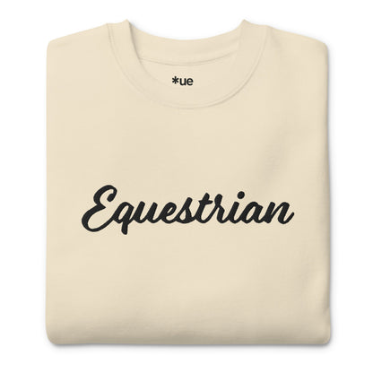 Unisex Premium Sweatshirt - Equestrian - Lighter Hues