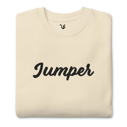 Unisex Premium Sweatshirt - Embroidered - Jumper (Lighter Hues)