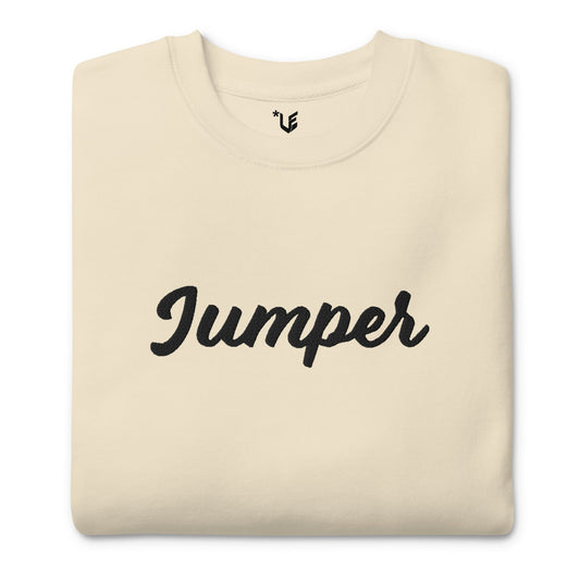 Unisex Premium Sweatshirt - Embroidered - Jumper (Lighter Hues)