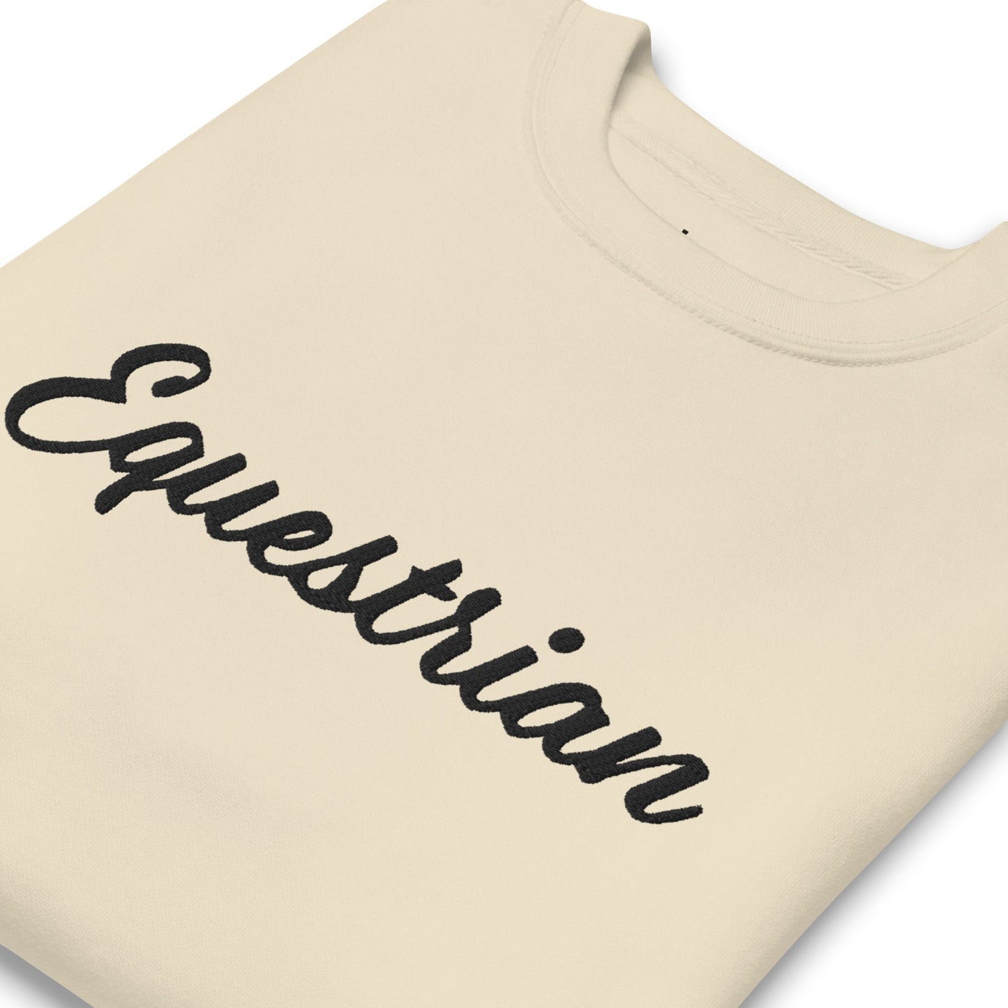Unisex Premium Sweatshirt - Equestrian - Lighter Hues
