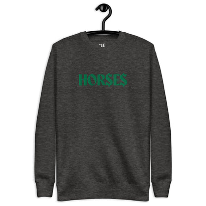 Unisex Premium Sweatshirt - Embroidered - HOR$E$