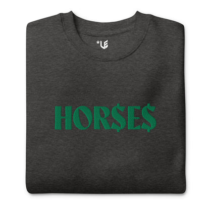Unisex Premium Sweatshirt - Embroidered - HOR$E$