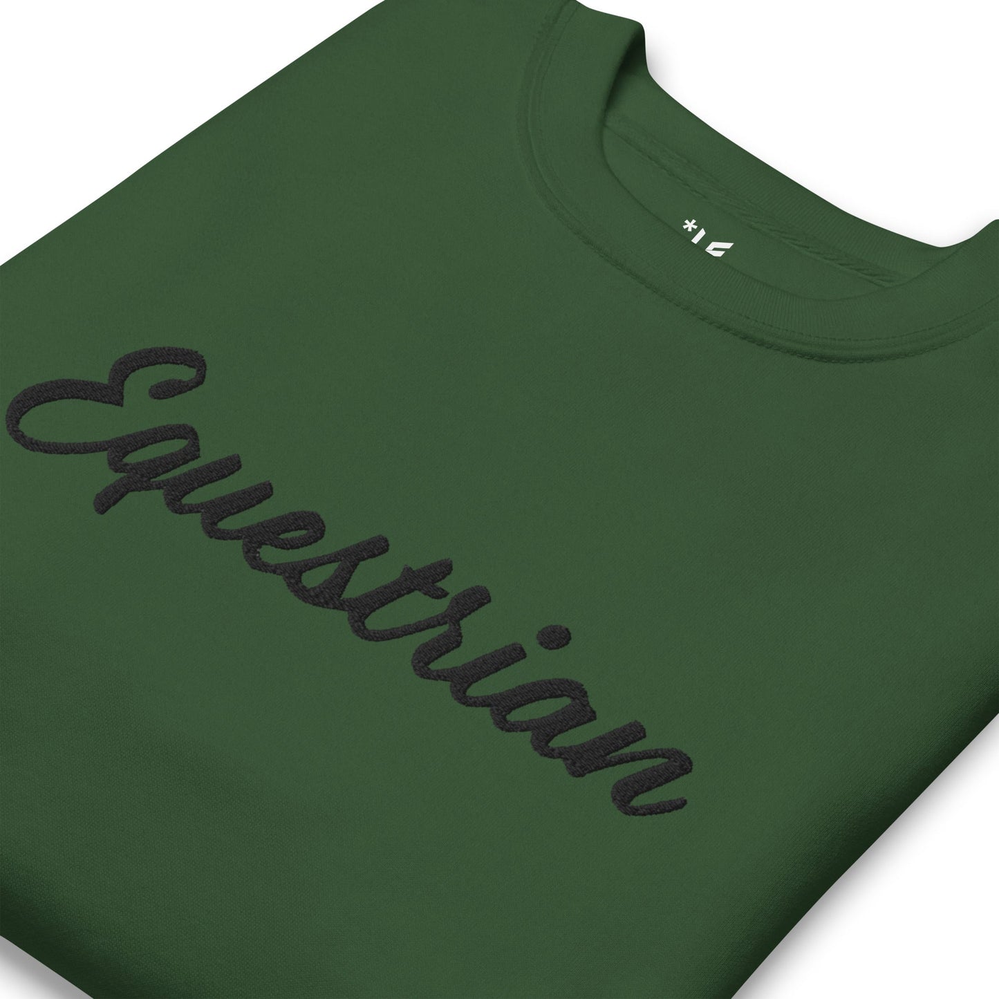 Unisex Premium Sweatshirt - Equestrian - Darker Hues