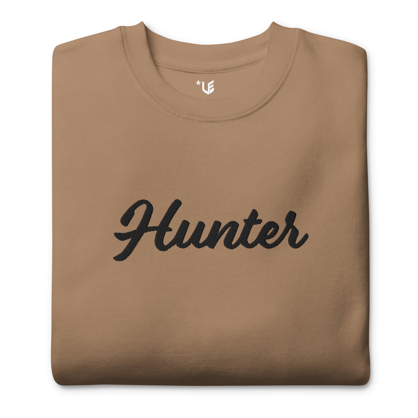 Unisex Premium Sweatshirt - Embroidered - Hunter (Darker Hues)