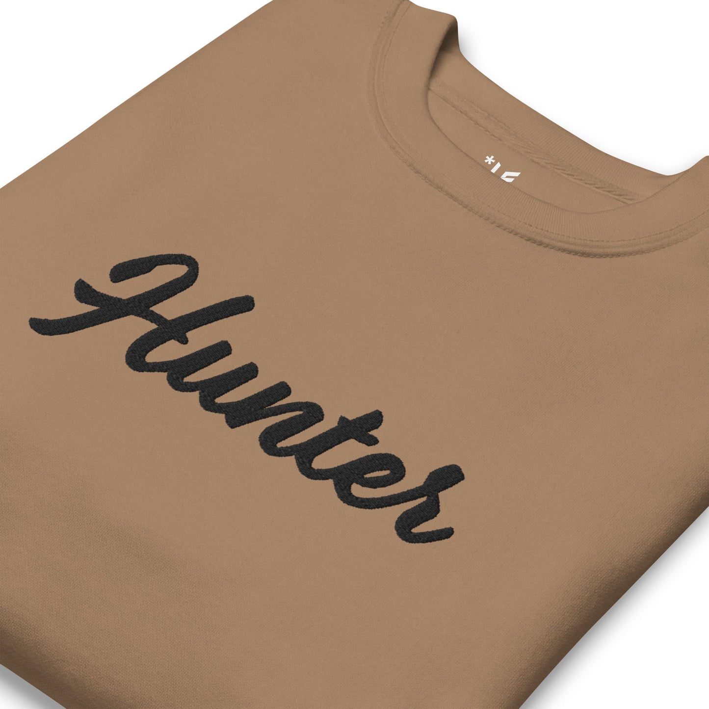 Unisex Premium Sweatshirt - Embroidered - Hunter (Darker Hues)