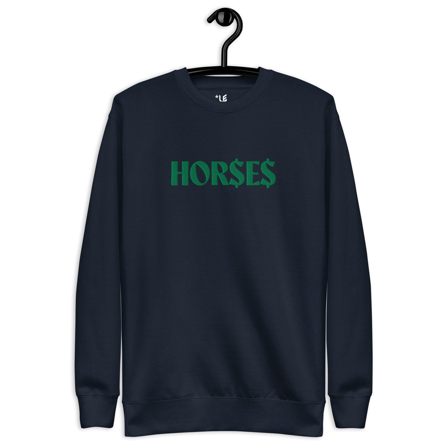 Unisex Premium Sweatshirt - Embroidered - HOR$E$
