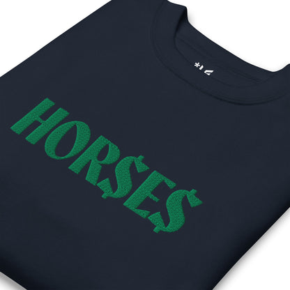 Unisex Premium Sweatshirt - Embroidered - HOR$E$