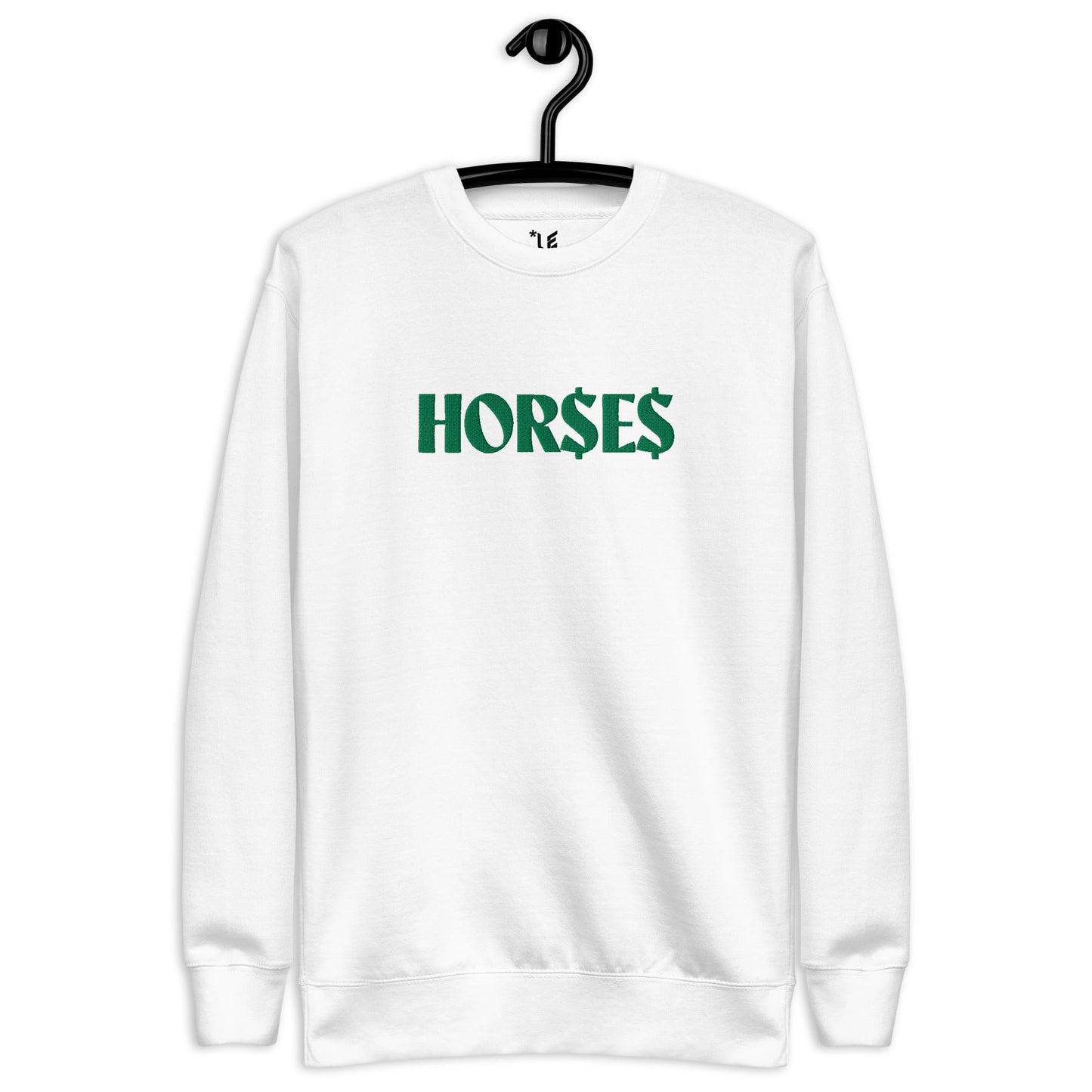 Unisex Premium Sweatshirt - Embroidered - HOR$E$