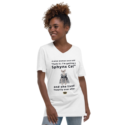 "DITCHED PRINCE CHARMING & GOT A SPHYNX CAT" ECO TEE