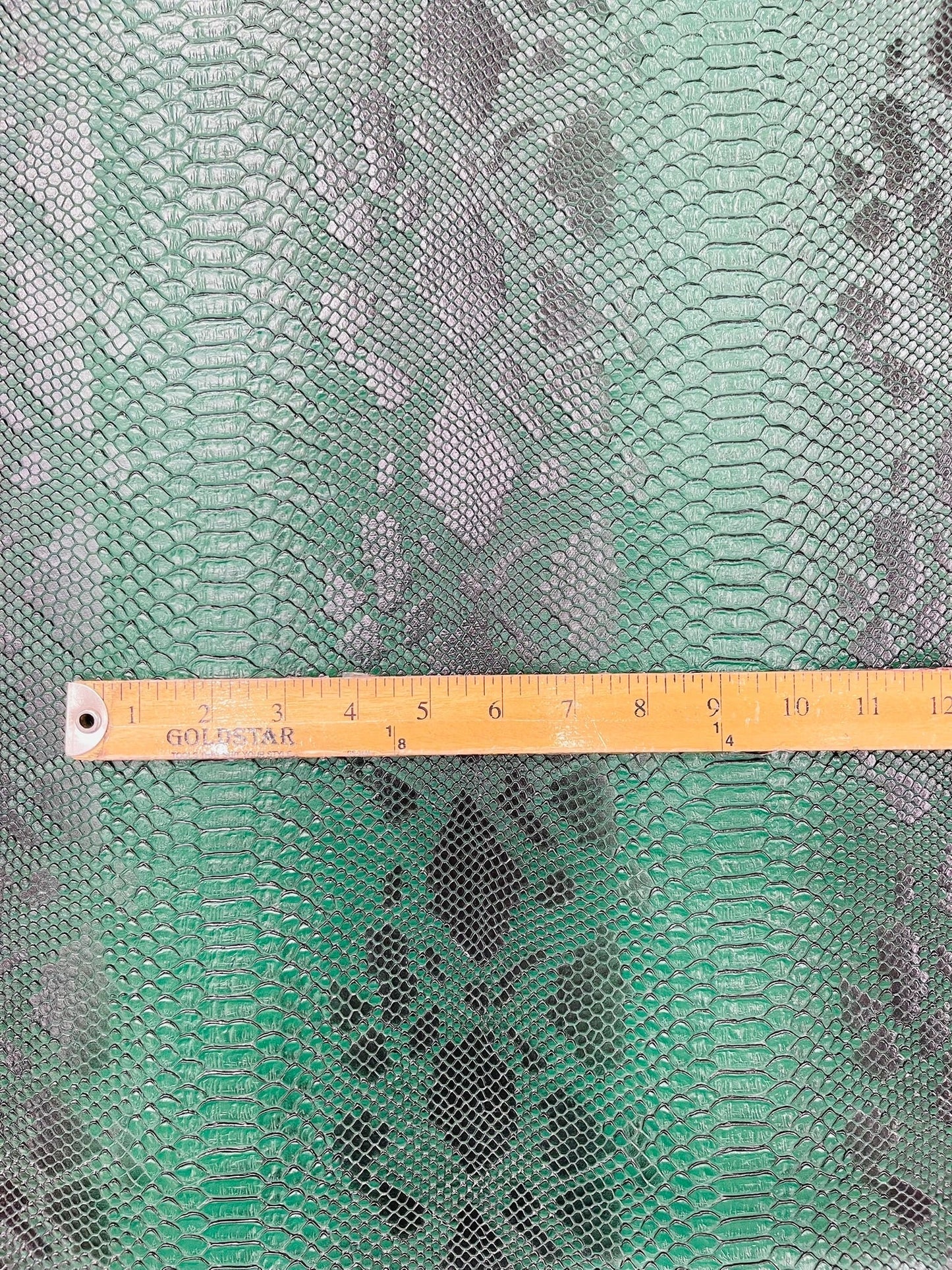 Viper Snake Skin Texture Faux Leather Fabric| 54" Wide| Upholstery| Sold By The Yard