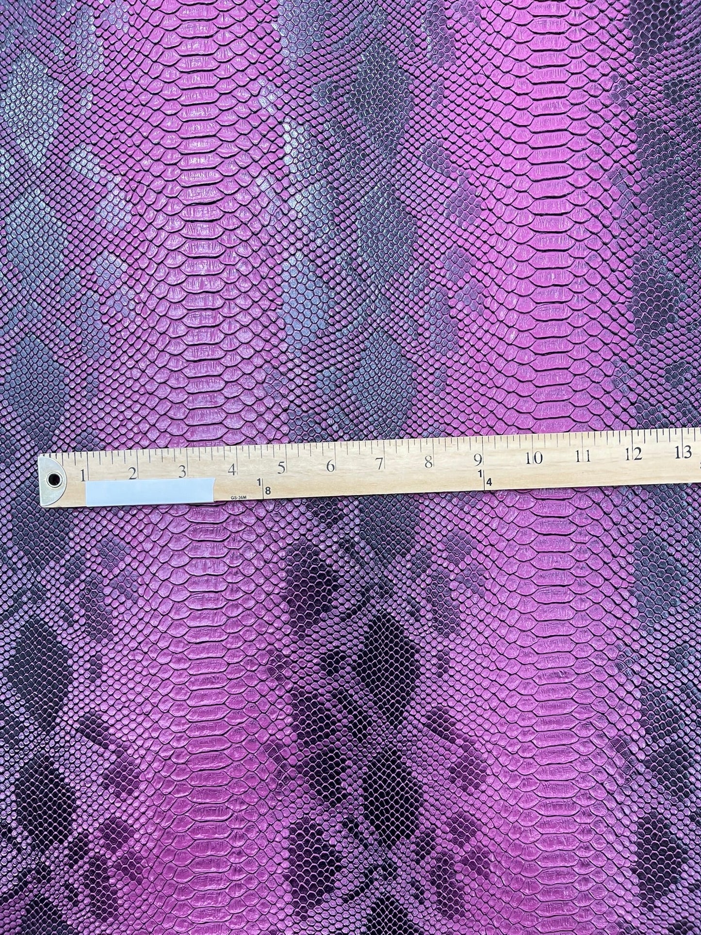 Viper Snake Skin Texture Faux Leather Fabric| 54" Wide| Upholstery| Sold By The Yard