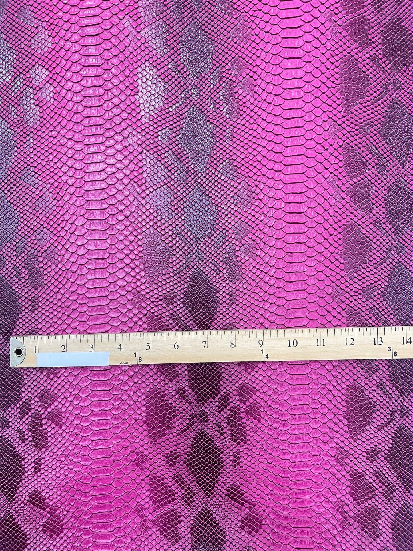 Viper Snake Skin Texture Faux Leather Fabric| 54" Wide| Upholstery| Sold By The Yard