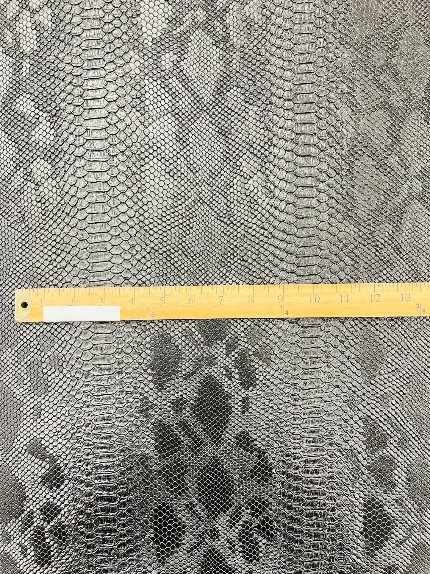 Viper Snake Skin Texture Faux Leather Fabric| 54" Wide| Upholstery| Sold By The Yard
