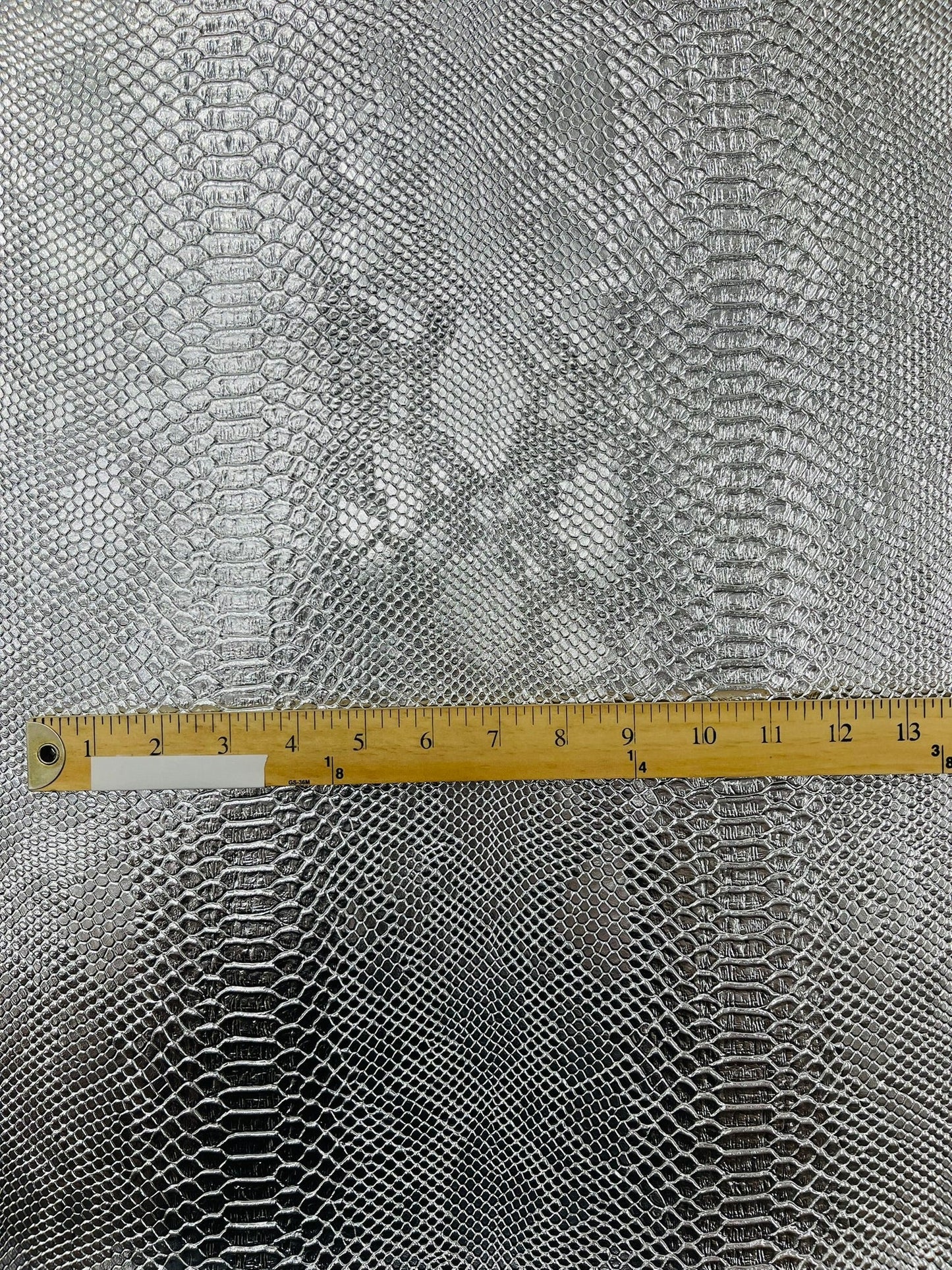 Viper Snake Skin Texture Faux Leather Fabric| 54" Wide| Upholstery| Sold By The Yard