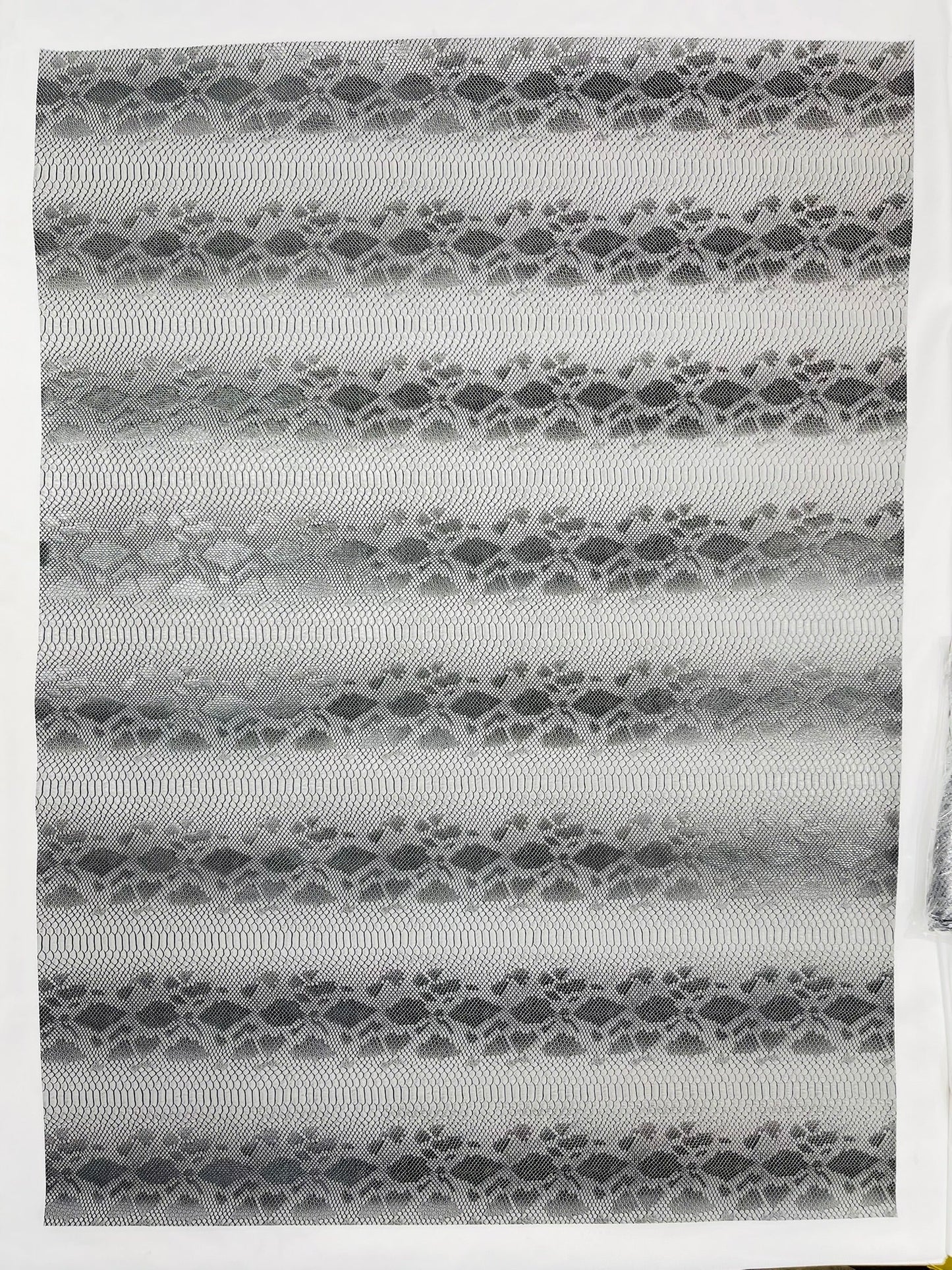 Viper Snake Skin Texture Faux Leather Fabric| 54" Wide| Upholstery| Sold By The Yard