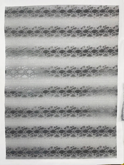 Viper Snake Skin Texture Faux Leather Fabric| 54" Wide| Upholstery| Sold By The Yard