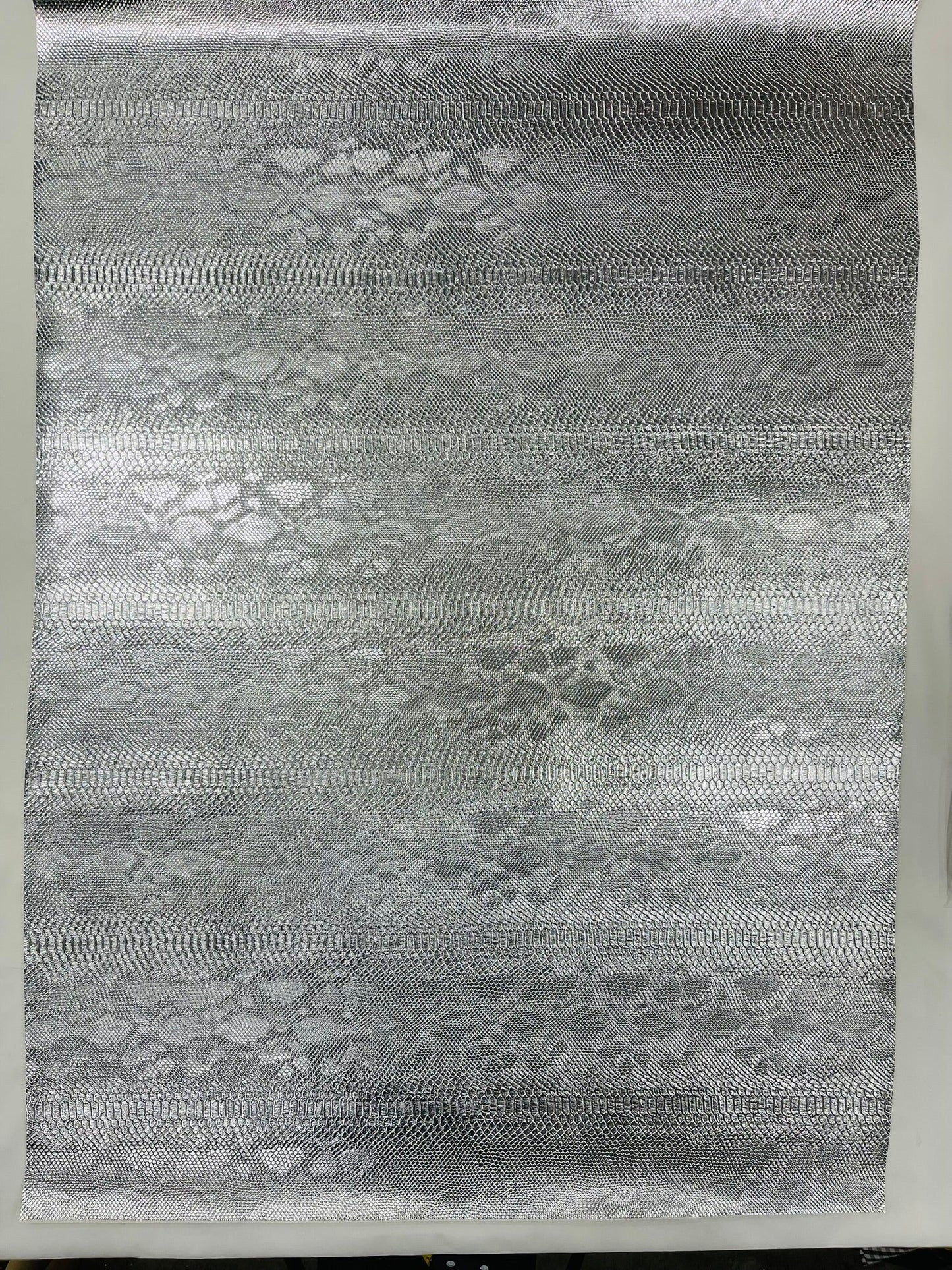 Viper Snake Skin Texture Faux Leather Fabric| 54" Wide| Upholstery| Sold By The Yard