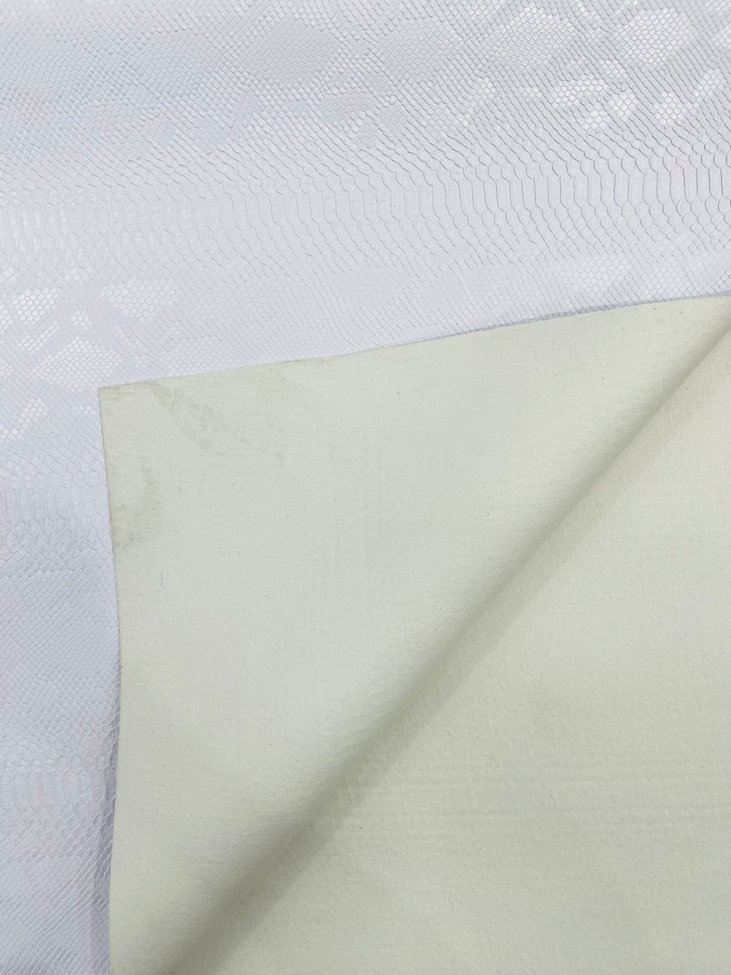 Viper Snake Skin Texture Faux Leather Fabric| 54" Wide| Upholstery| Sold By The Yard