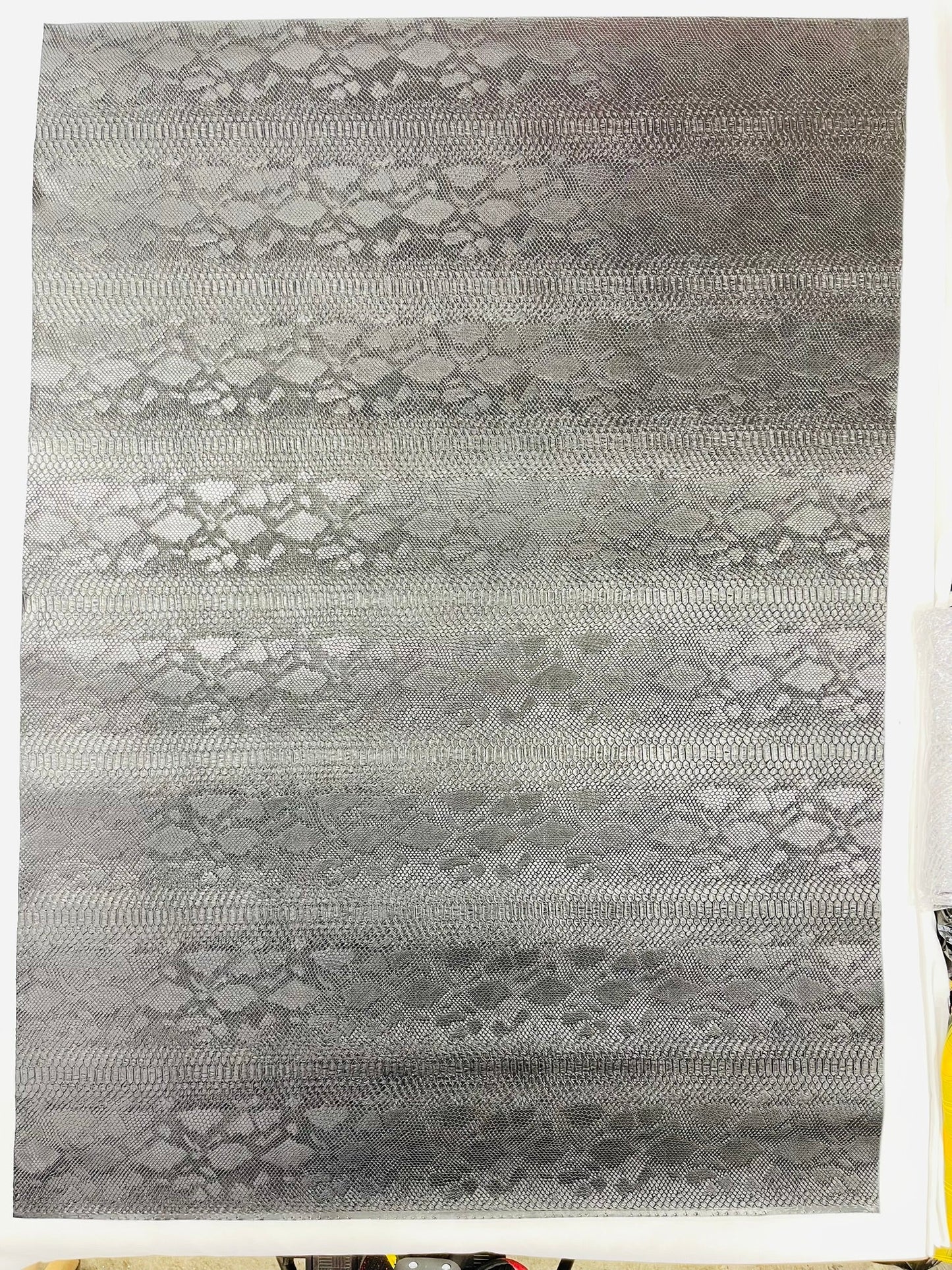 Viper Snake Skin Texture Faux Leather Fabric| 54" Wide| Upholstery| Sold By The Yard