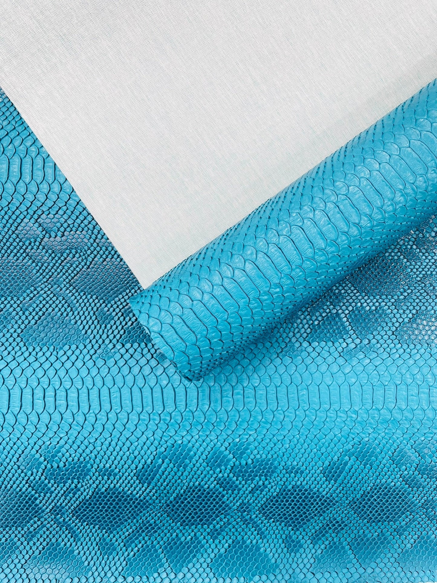 Viper Snake Skin Texture Faux Leather Fabric| 54" Wide| Upholstery| Sold By The Yard