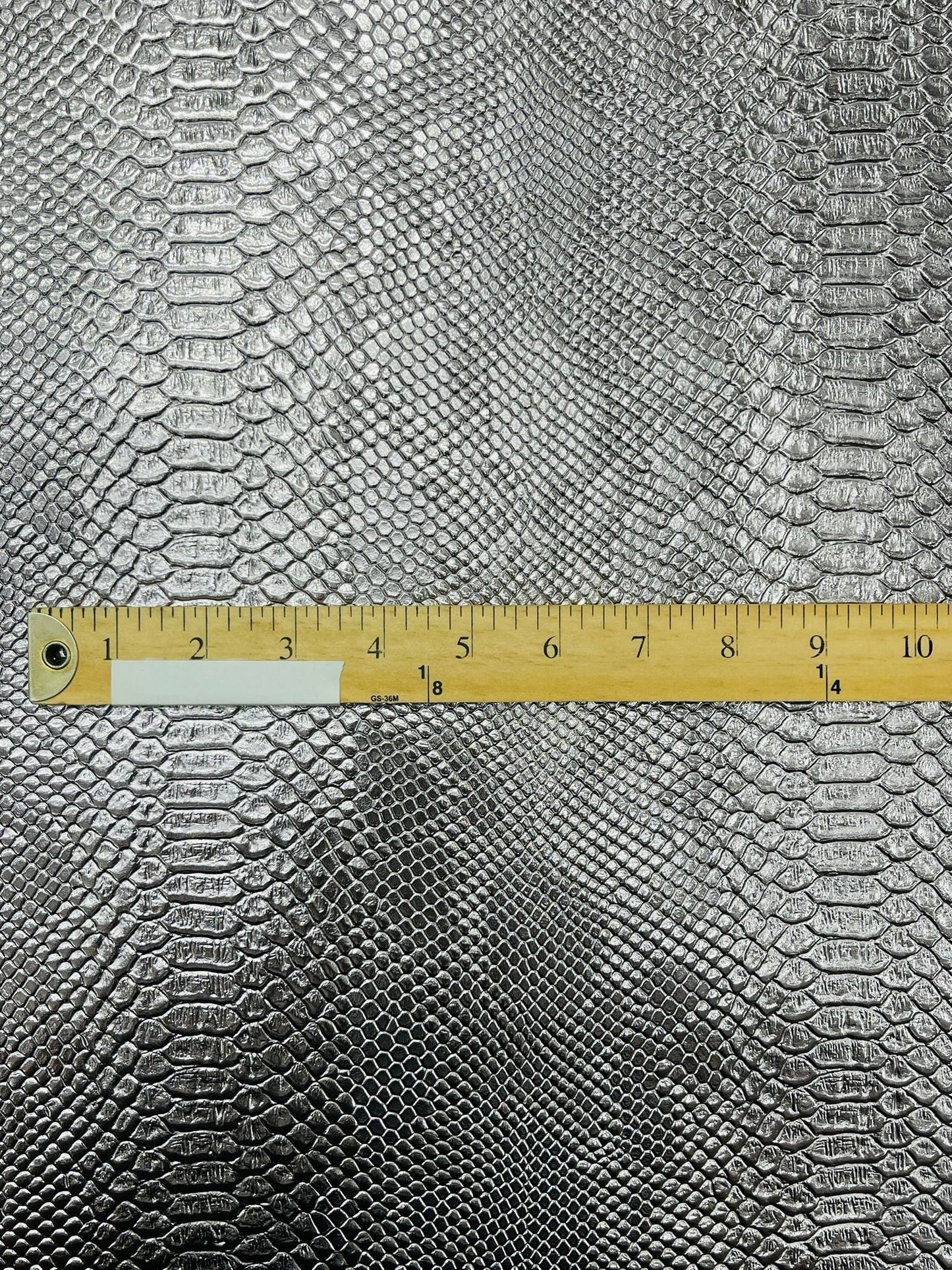 Viper Snake Skin Texture Faux Leather Fabric| 54" Wide| Upholstery| Sold By The Yard