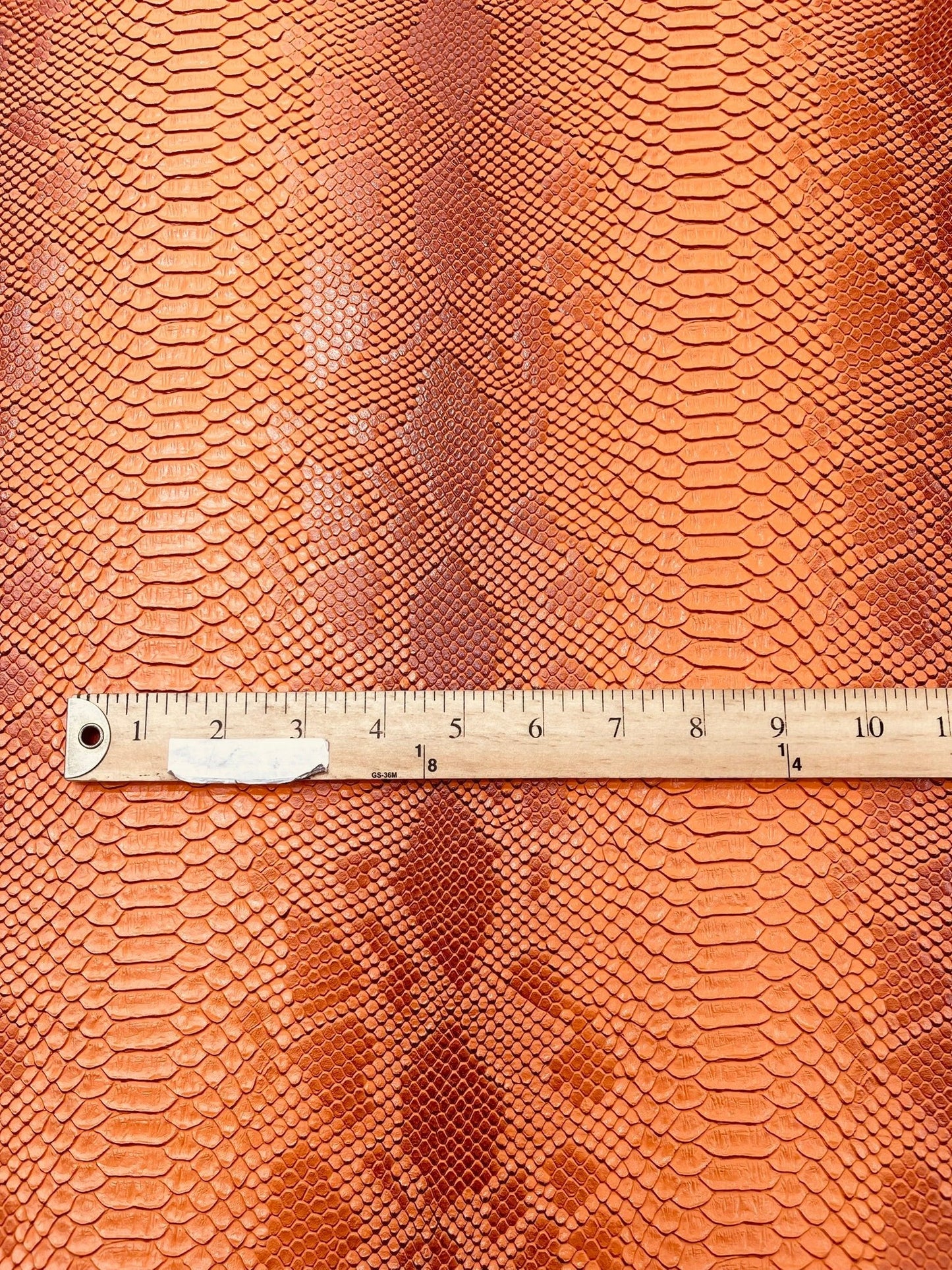 Viper Snake Skin Texture Faux Leather Fabric| 54" Wide| Upholstery| Sold By The Yard