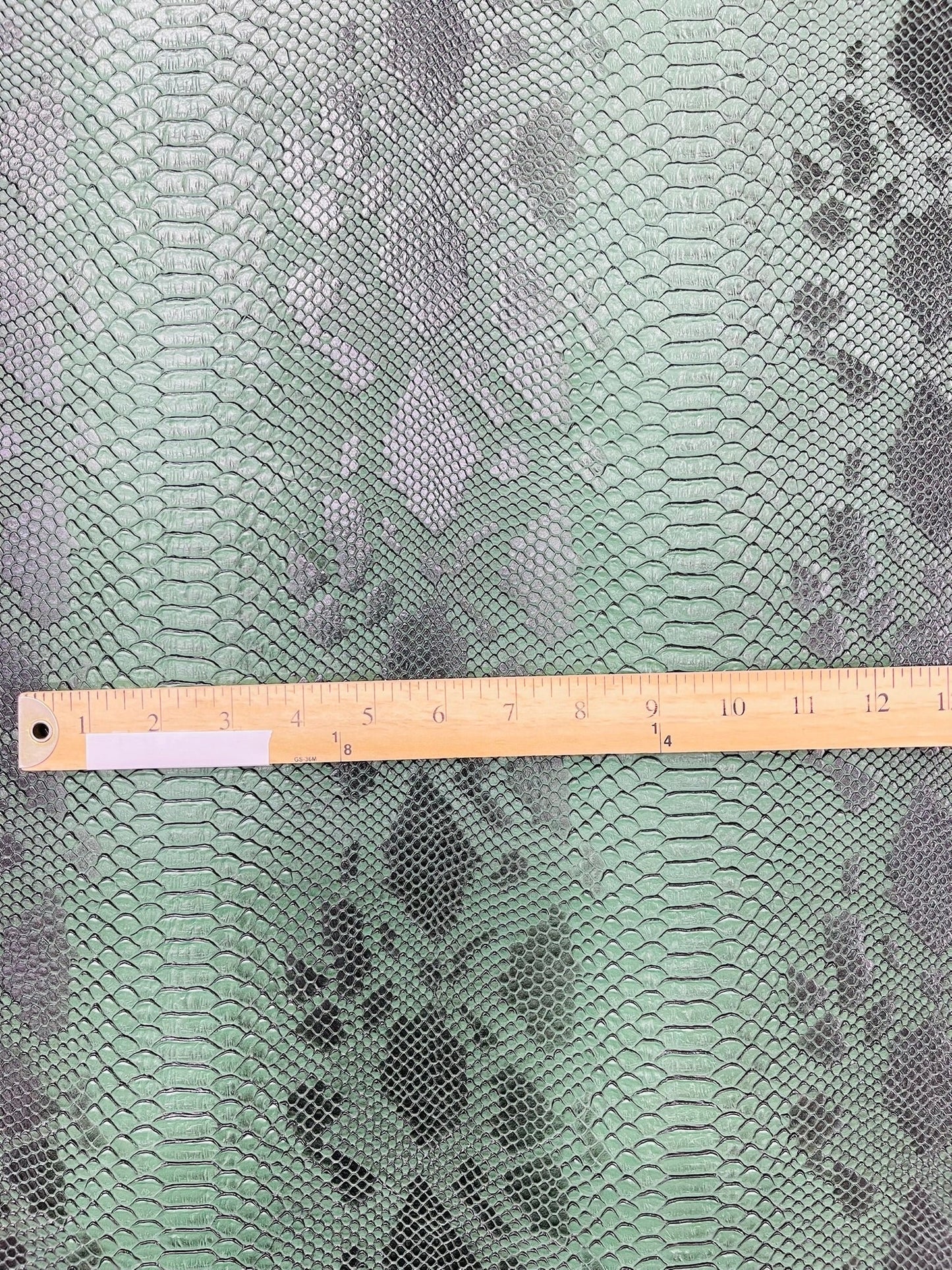 Viper Snake Skin Texture Faux Leather Fabric| 54" Wide| Upholstery| Sold By The Yard