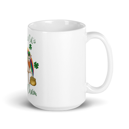 "MY SPHYNX IS MY LUCKY CHARM" COFFEE MUG