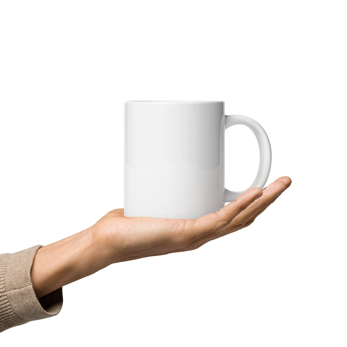 Jumbo White Glossy Mug - 20 oz.  - Polo