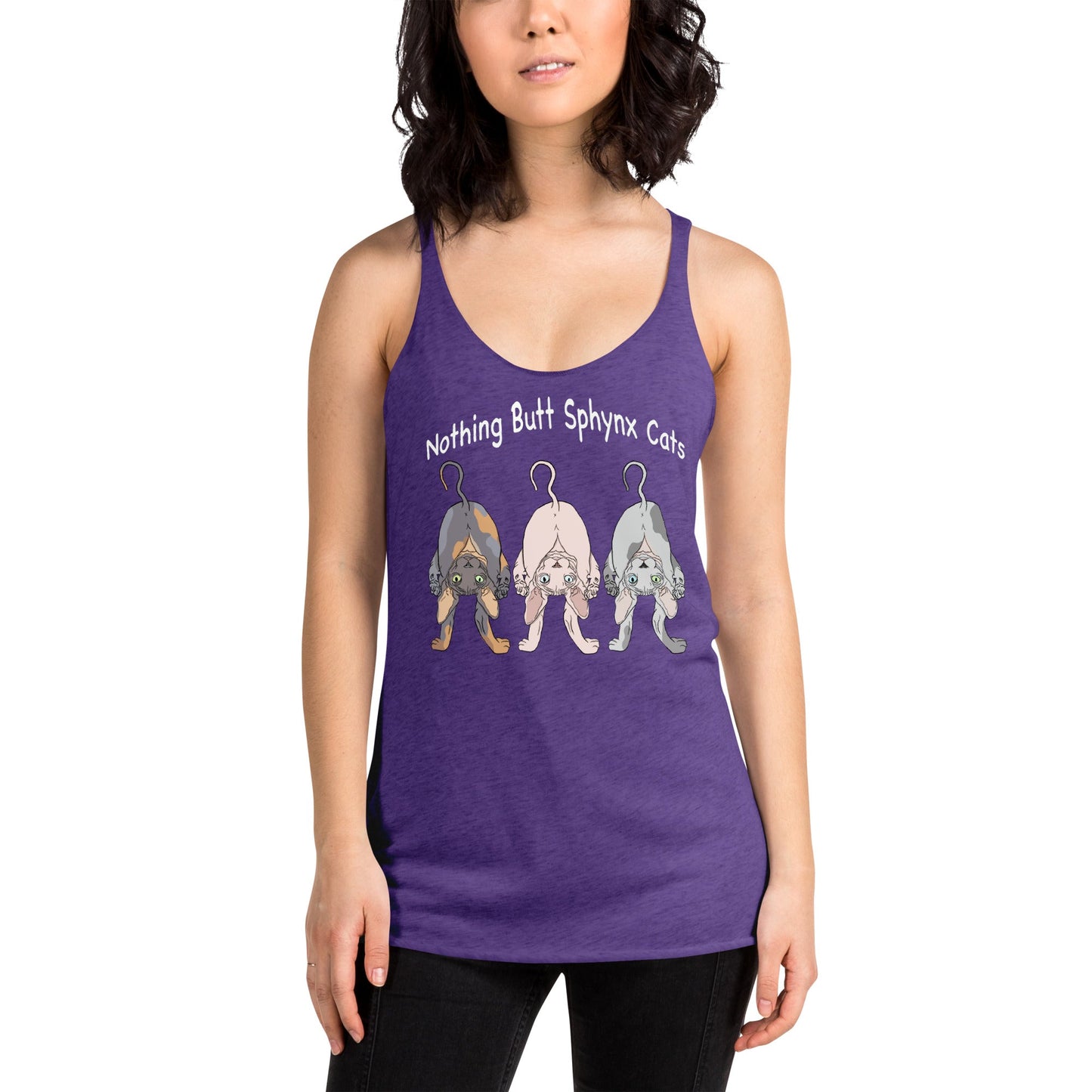 "NOTHING BUTT SPHYNX CATS" TANK