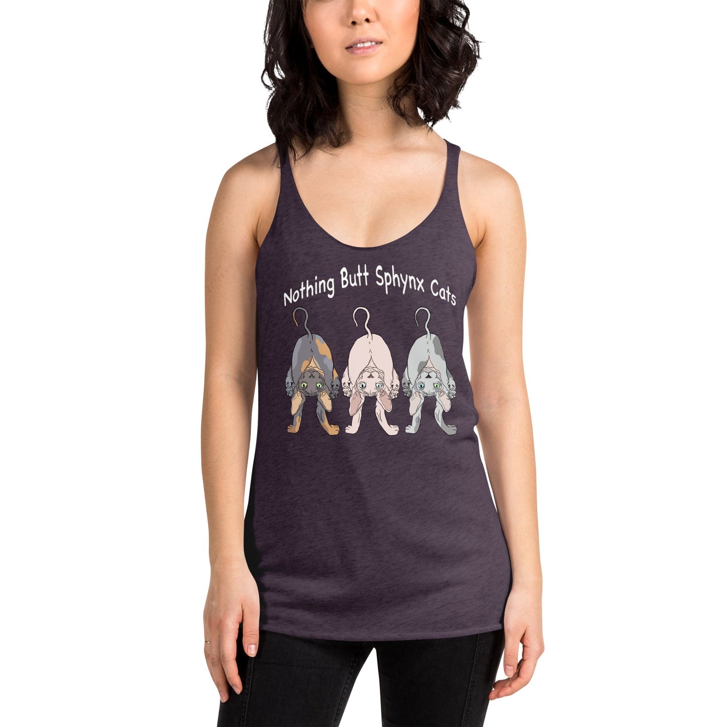 "NOTHING BUTT SPHYNX CATS" TANK