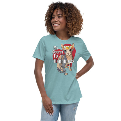 "MY SECRET TO HAPPINESS" TEE